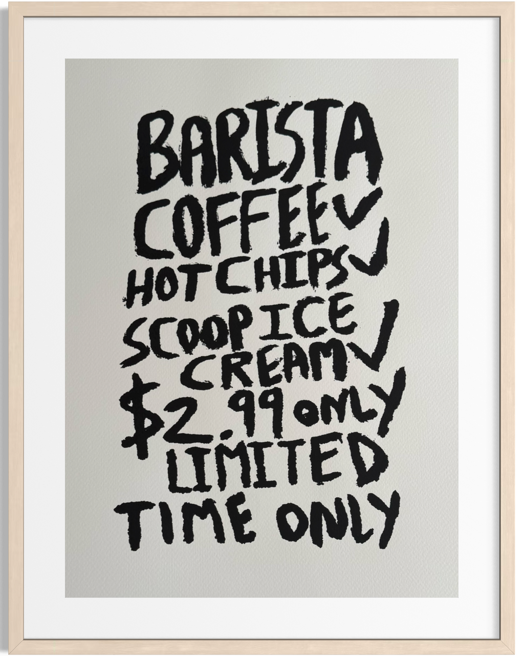 "Dairy Sign #1" limited edition art print by Dan Matthews