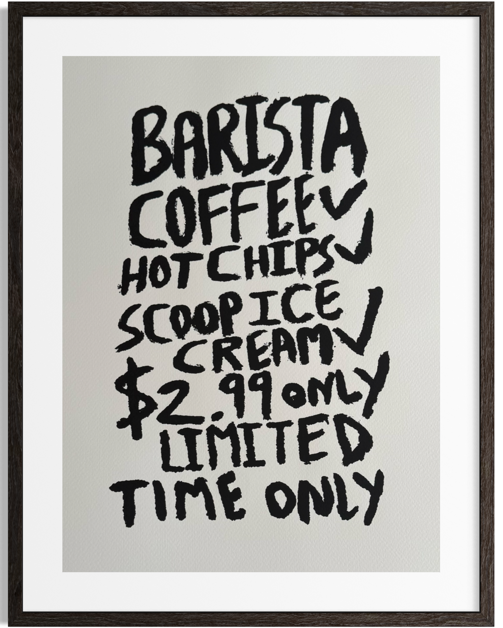 "Dairy Sign #1" limited edition art print by Dan Matthews